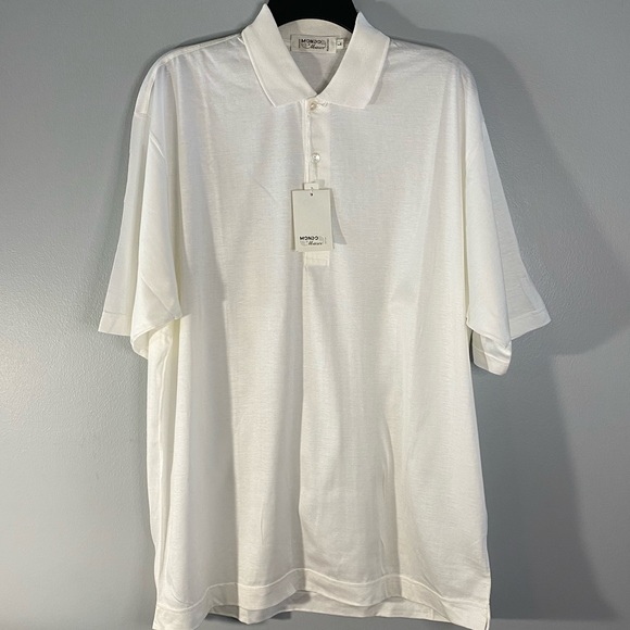 mondo di marco Other - Men’s Mondo di Marco NWT white polo shirt, size L